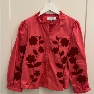Studio Floral Embroidered Top